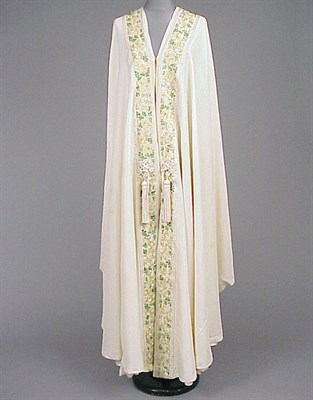Lot 87 - Iida/Takashimaya Embroidered Silk Burnoose...