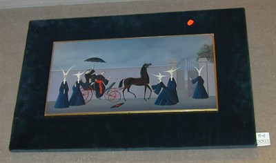 Lot 54 - Carlo Canevari Italian, b.1922 NUNS AND...