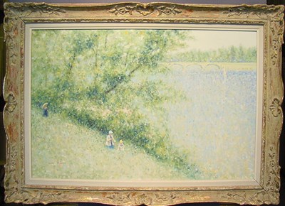 Lot 173 - Andre Gisson French/American, b. 1910 A WALK...