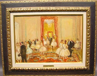 Lot 172 - Marcel Cosson French, 1878-1956 LE FOYER DE...