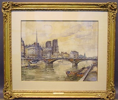 Lot 179 - Frank-Will French, 1900-1951 VIEW OF NOTRE...