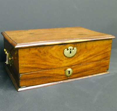 Lot 309 - Anglo Indian Brass Mounted Hardwood Box 19th...