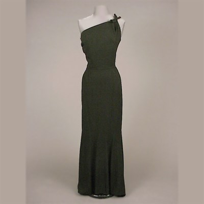 Lot 158 - Norell One-Shoulder Evening Gown American,...