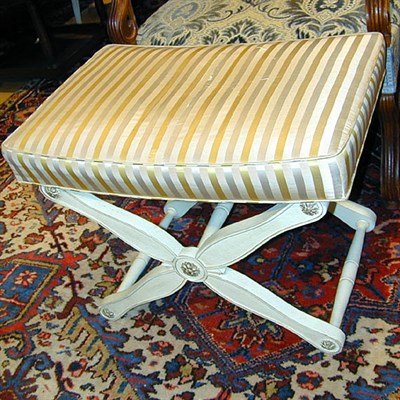 Lot 167 - Pair of Neoclassical Style Painted and...