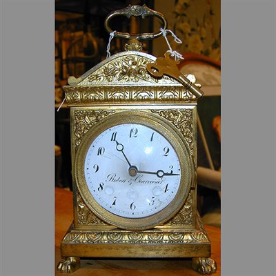 Lot 170 - Louis XVI Style Gilt-Metal Mantel Clock