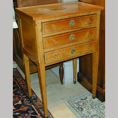 Lot 172 - Provincial Louis XVI Style Fruitwood Chiffonier