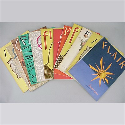 Lot 532 - Group of Twelve Flair Magazines 1950...