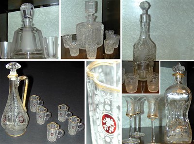 Lot 233 - Miscellaneous Group of Cut Glass Barware...