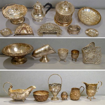 Lot 313 - Miscellaneous Group of Continental Silver...