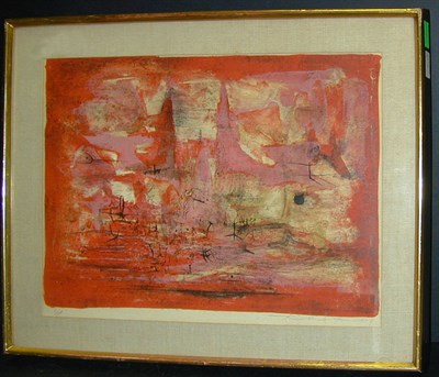 Lot 3 - Zao Wou-Ki 1921-1964 COMPOSITION Color...