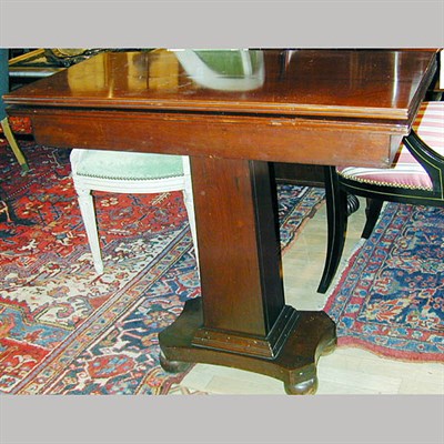 Lot 348 - American Classical Style Mahogany Lift-Top...