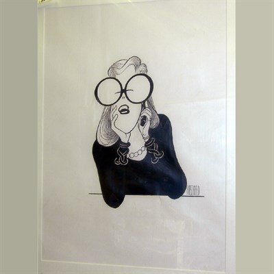 Lot 11 - Albert Hirschfeld American, b.1903 CARRIE...