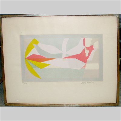 Lot 5 - Jacques Villon L'OISEAU Color lithograph, 1957,...
