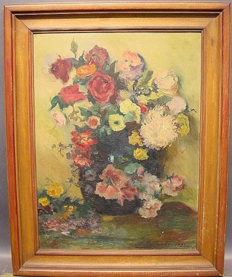 Lot 32 - Luis Graner y Arrufi Spanish, 1863-1929 FLORAL...