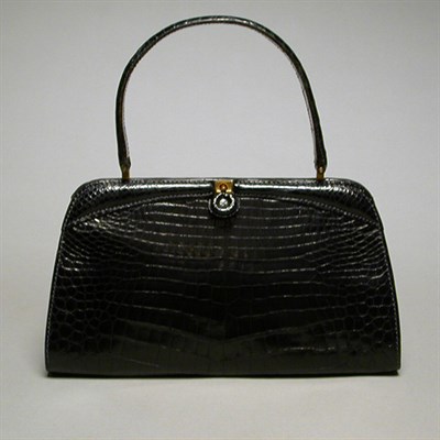 Lot 491 - Tiffany Blue Alligator Cocktail Bag French,...