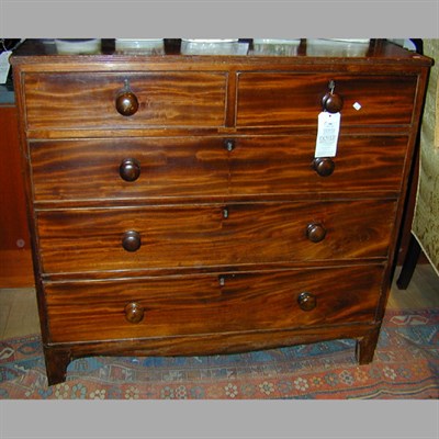 Lot 500 - Victorian Mahogany Chest of Drawers