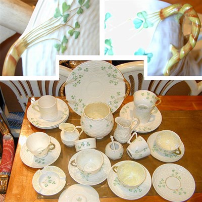 Lot 435 - Miscellaneous Group of Belleek Porcelain...