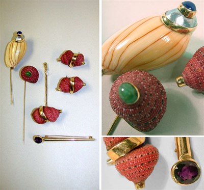 Lot 416 - Group of Marguerite Stix Jewelry American,...