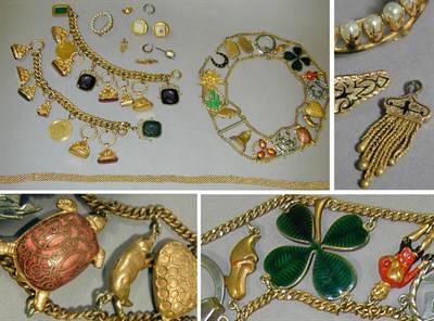 Lot 38 - Lot of Assorted Gold-Filled and Metal Items...