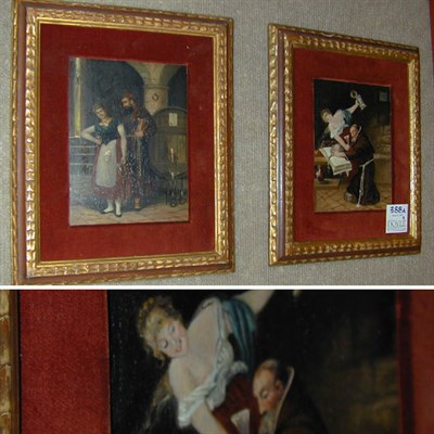 Lot 388A - Two Framed Gouaches