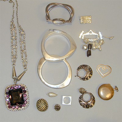Lot 8 - Lot of Assorted Silver Items