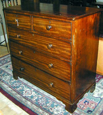 Lot 399 - George III Style Mahogany Chest of Drawers