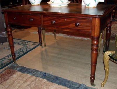 Lot 542 - William IV Mahogany Writing Desk