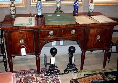 Lot 274 - Regency Inlaid Mahogany Sideboard