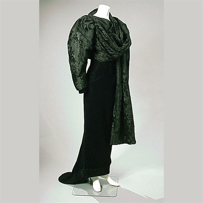 Lot 231 - Lagerfeld for Fendi Broadtail and Velvet Gala...