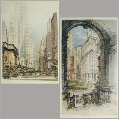 Lot 233 - Luigi Kasimir BOWLING GREEN, NEW YORK; NEW...