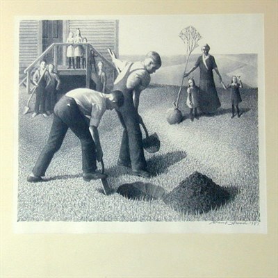 Lot 339 - Grant Wood TREE PLANTING GROUP (COLE 1)...