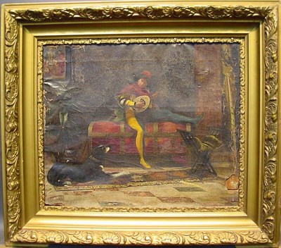 Lot 27 - Attributed to Jean Leon Gerome THE MINSTREL...