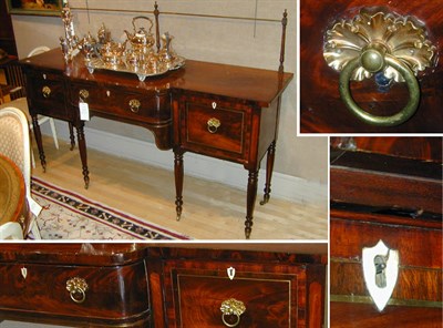 Lot 441 - Regency Mahogany Sideboard