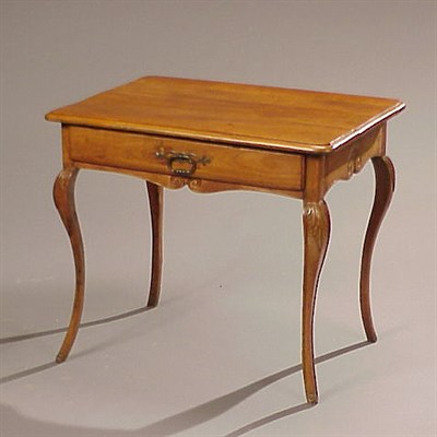 Lot 196 - Provincial Louis XV Fruitwood Side Table 18th...