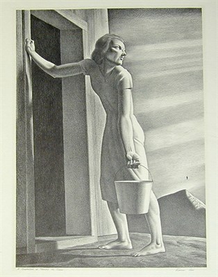 Lot 238 - Rockwell Kent GOOD-BYE DAY (BURNE-JONES 139)...
