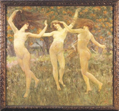 Lot 92 - Cesare Laurenti Italian, 1854-1937 THE THREE...