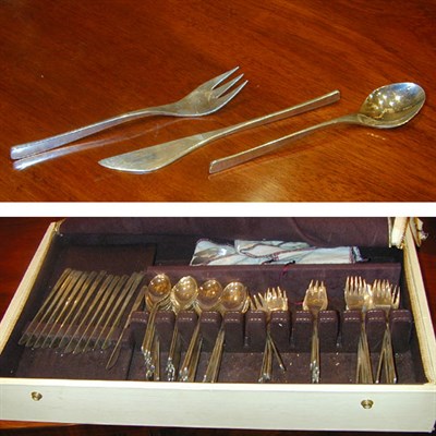 Lot 327 - International Sterling Silver Flatware Service...