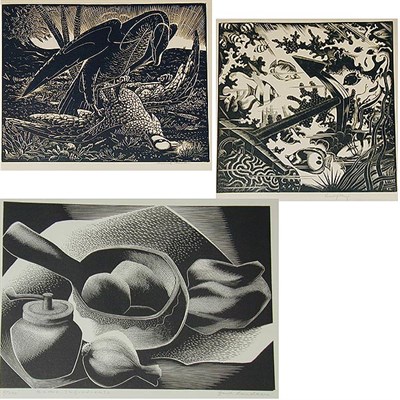 Lot 241 - Paul Landacre SOME INGREDIENTS Wood engraving,...