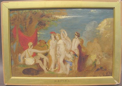 Lot 22 - Attributed to William Etty THE JUDGEMENT OF...