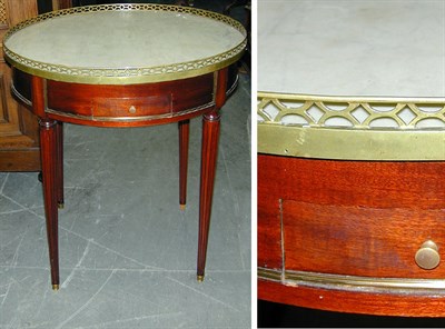 Lot 479 - Louis XVI Style Brass Mounted Mahogany...