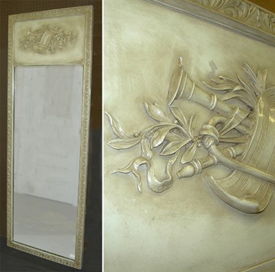 Lot 106 - Louis XVI Style Painted Mirror