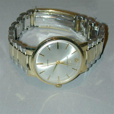 Lot 154 - Gentleman's Stainless Steel and Gold...