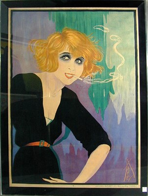 Lot 346 - Areel MISTINGUETT Color lithograph, printed by...
