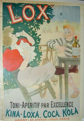 Lot 364 - Georges Meunier LOX Color lithograph, 1895,...