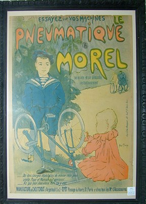 Lot 373 - Abel Truchet LE PNEUMATIQUE MOREL Color...