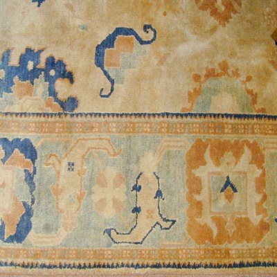Lot 471 - Oushak Carpet West Turkey, contemporary The...