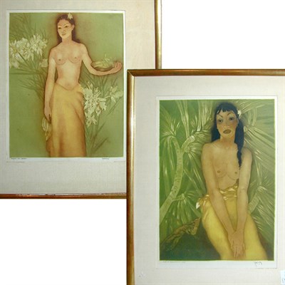 Lot 237 - John Kelly BANANA GIRL, HAWAII; HAWAIIAN...