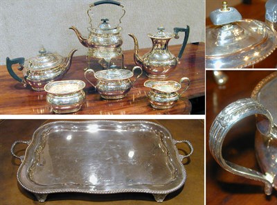 Lot 315 - Sheffield Silver Plated Six-Piece Tea and...