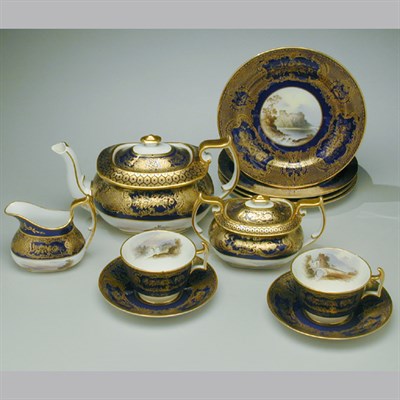 Lot 209 - Spode Copeland Dessert Service Retailed by...