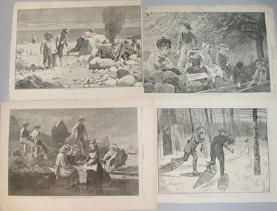 Lot 223 - Winslow Homer CHRISTMAS BELLES; SPRING...